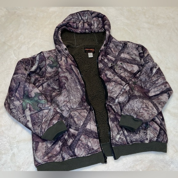 Men’s True Timber Camo Zip Hoodie - Picture 9 of 9